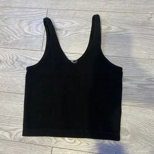 Black Crop Top